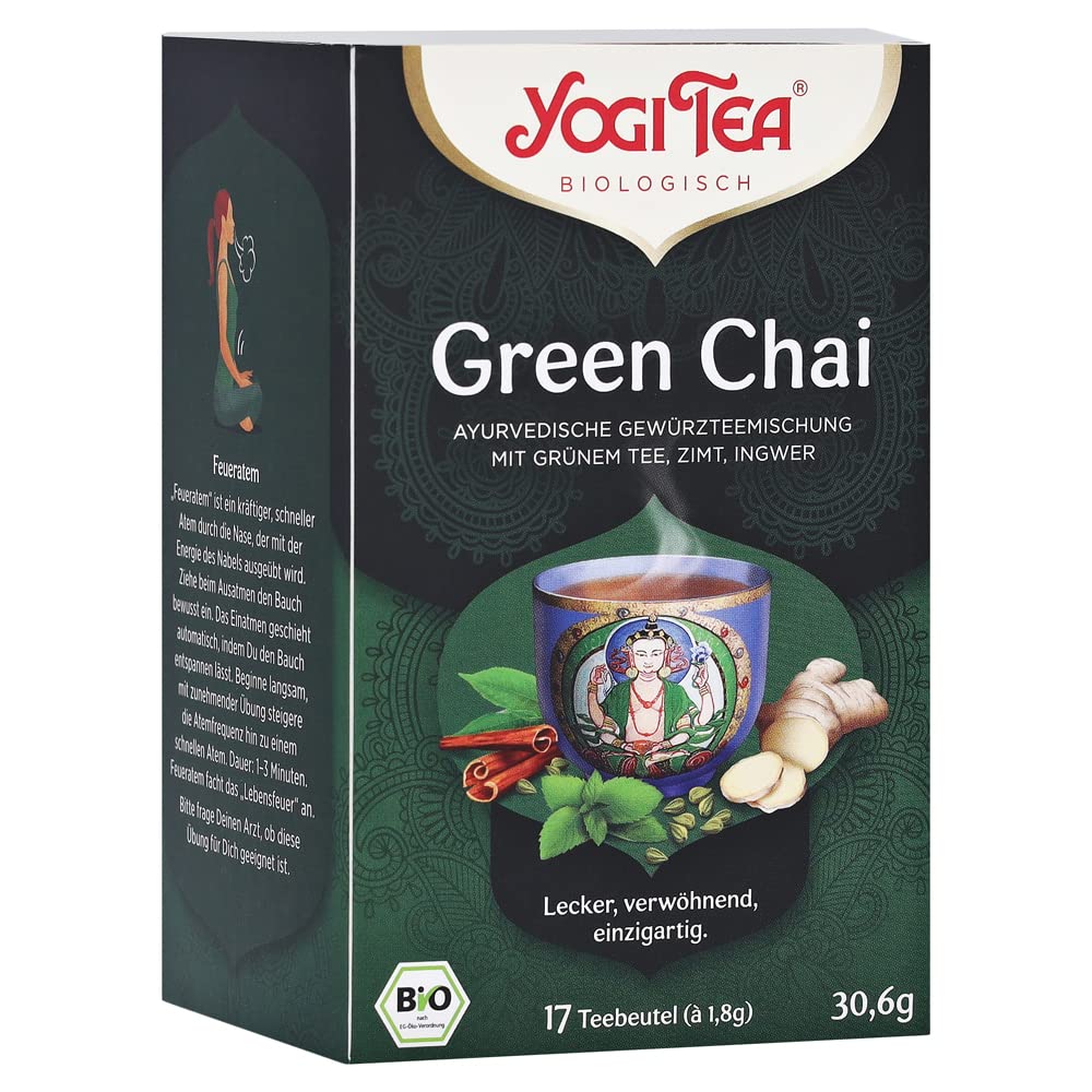 Yogi Tea Yogi Tea Green Chai MHD 01.2020