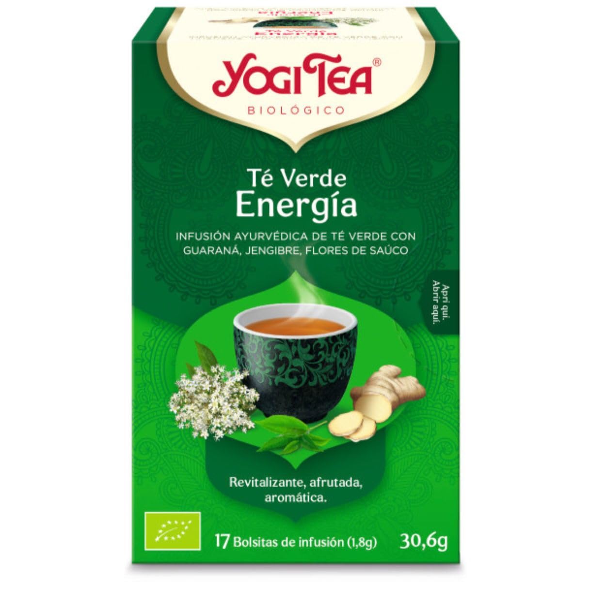 Yogi Tea- Té Verde Energía