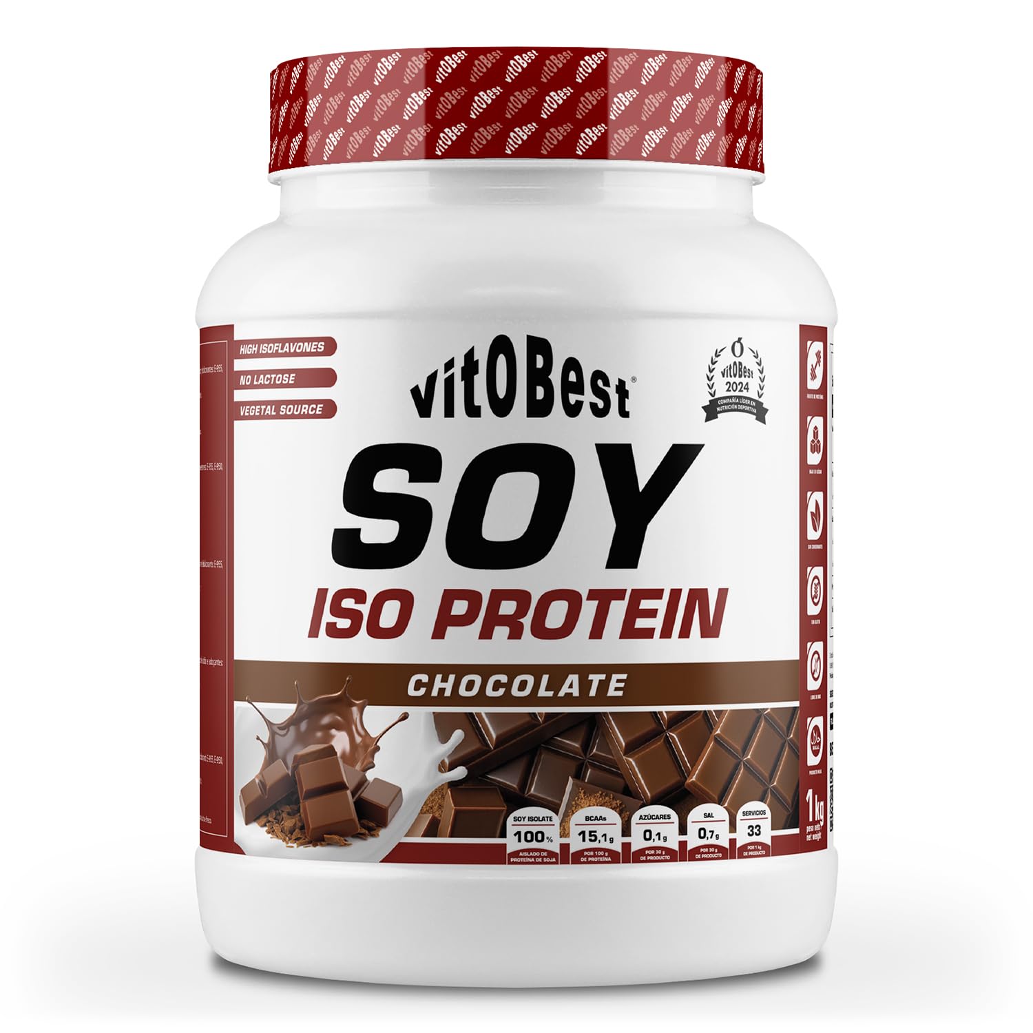 Proteínas 100% Soy Iso Protein- VITOBEST