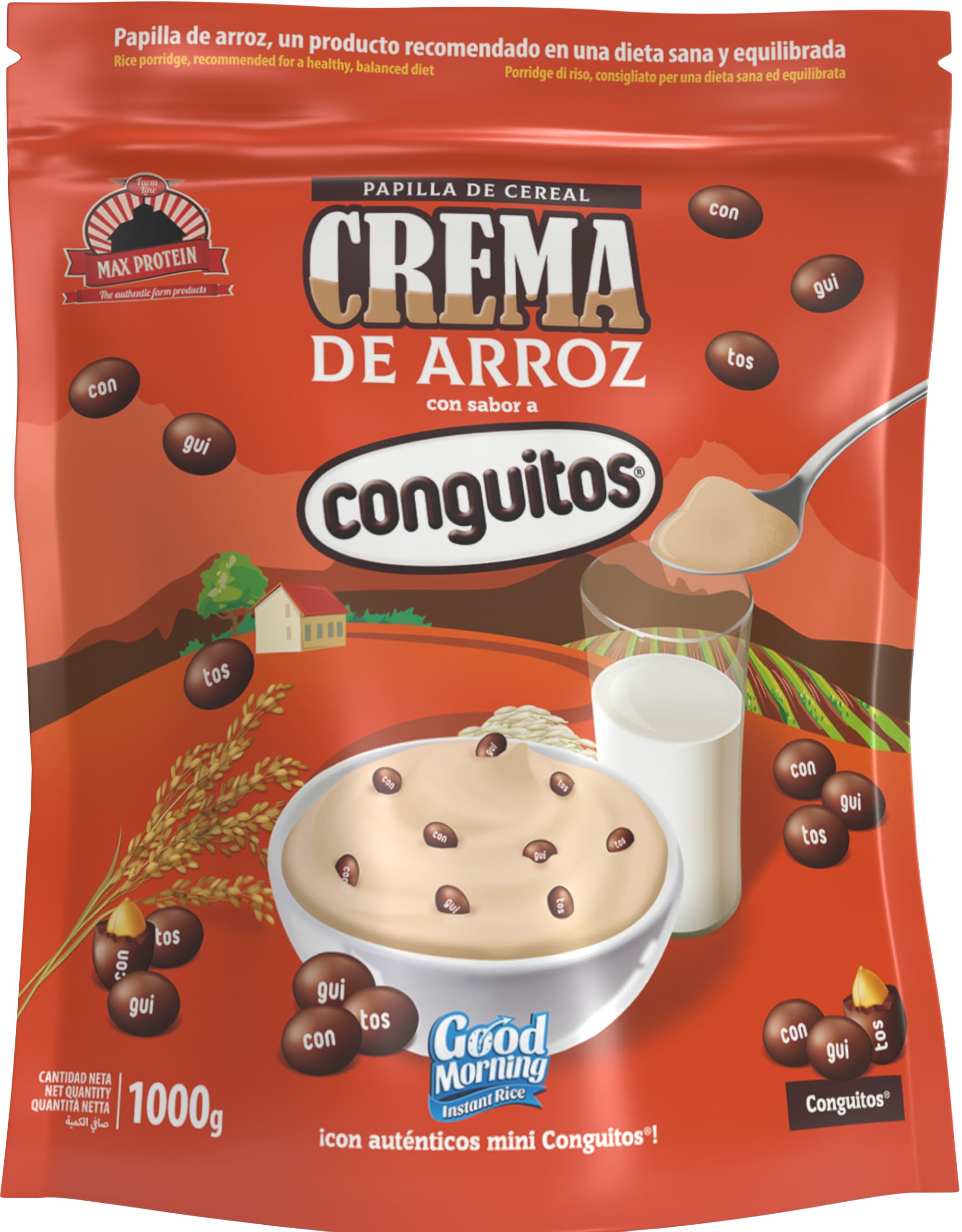 MAX PROTEIN - Crema de Arroz 1kg